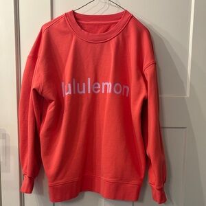 lululemon athletica Coral Crewneck Sweatshirt